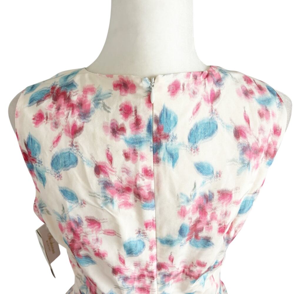 Anthropologie Shoshanna Midnight Raffaella Mini Dress 2 White NWT - Picture 6 of 11